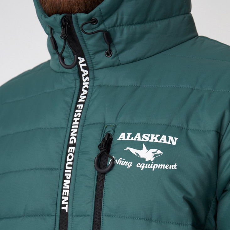 Куртка Alaskan Juneau Green L утепл.стеганая
