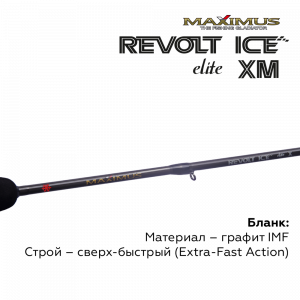 Зимняя удочка Maximus Revolt Ice Elite XM