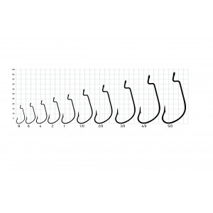Крючки офсетные Saikyo BS-3312 Offset Hook Крючки офсетные Saikyo BS-3312 Offset Hook