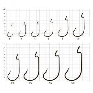 Крючки офсетные Saikyo BS-2312 Offset Worm